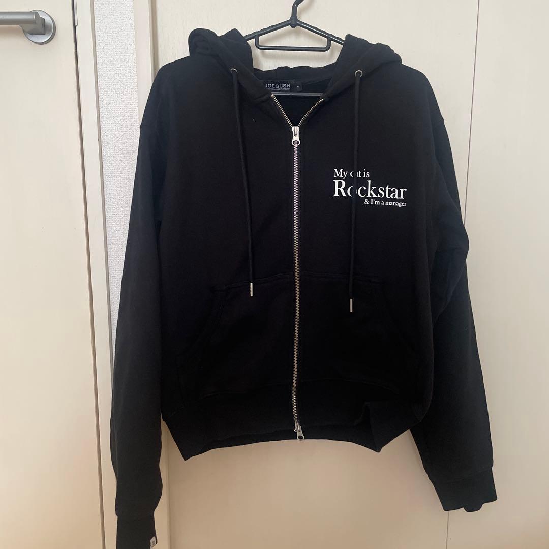 joegush エンプ ジェイ着用 フード付きパーカー