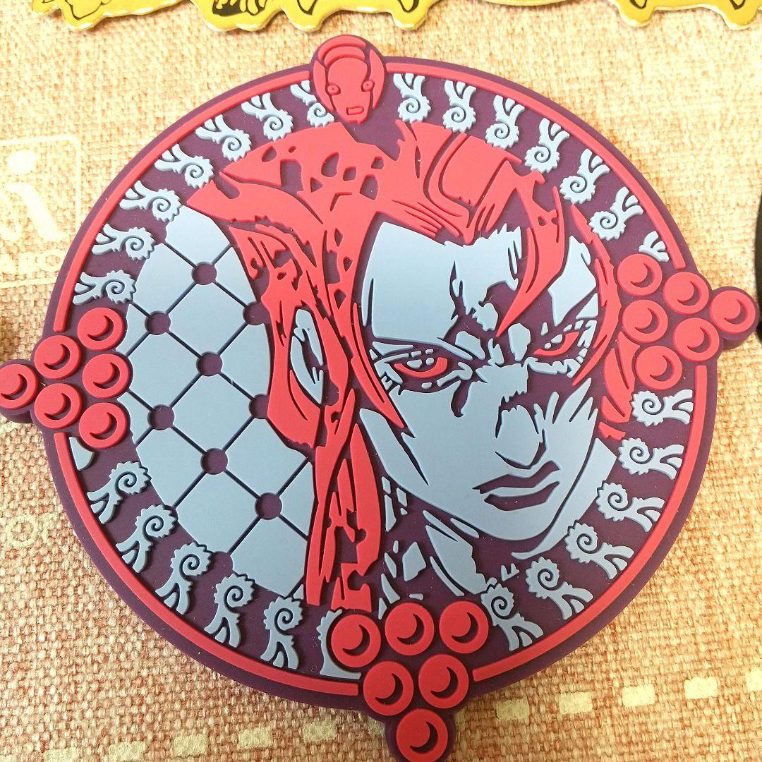 ジョジョの奇妙な冒険 5部黄金の風ラバーコースターセット ジョルノ ブチャラティ