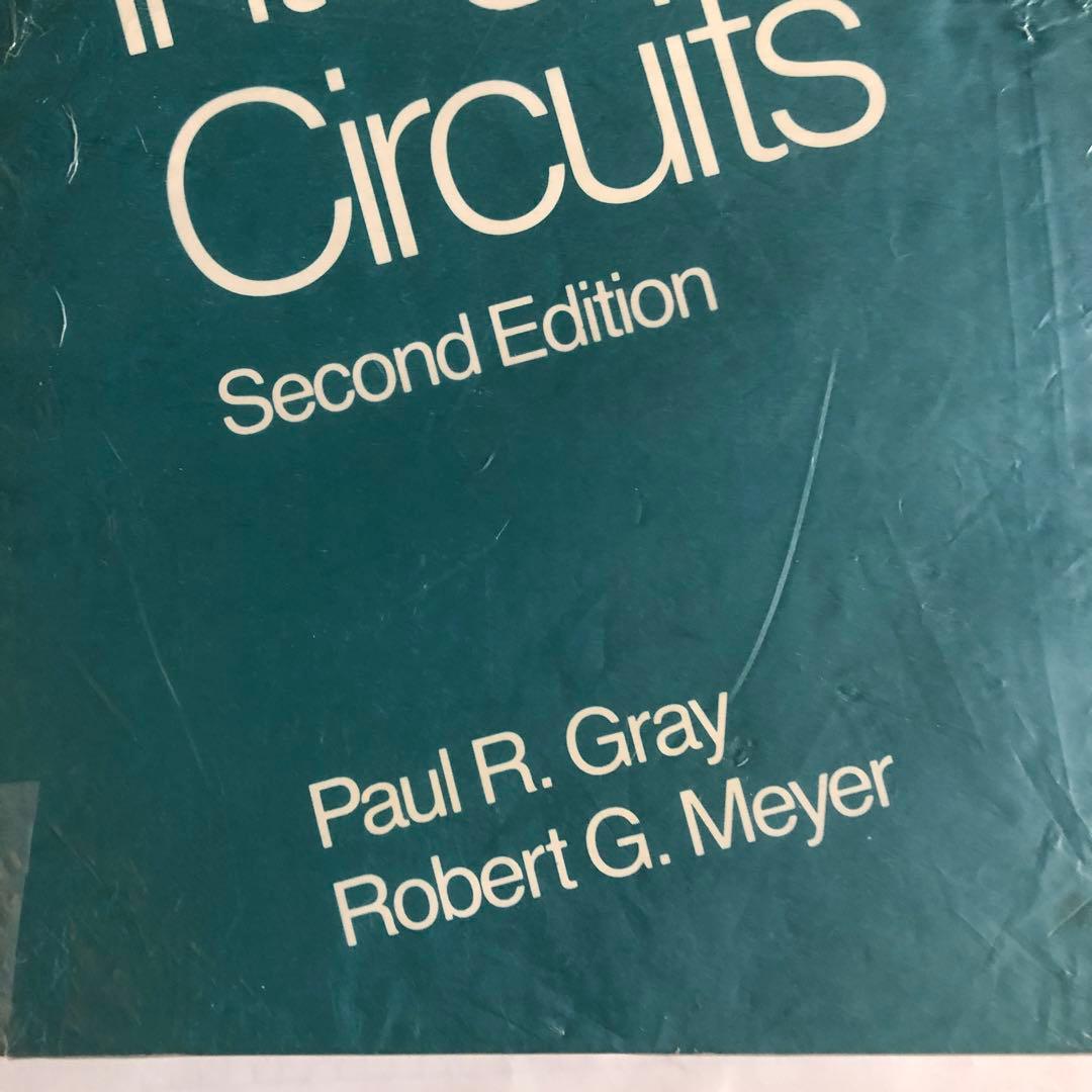 コンピュータ・IT Analysis design analog integrated circui