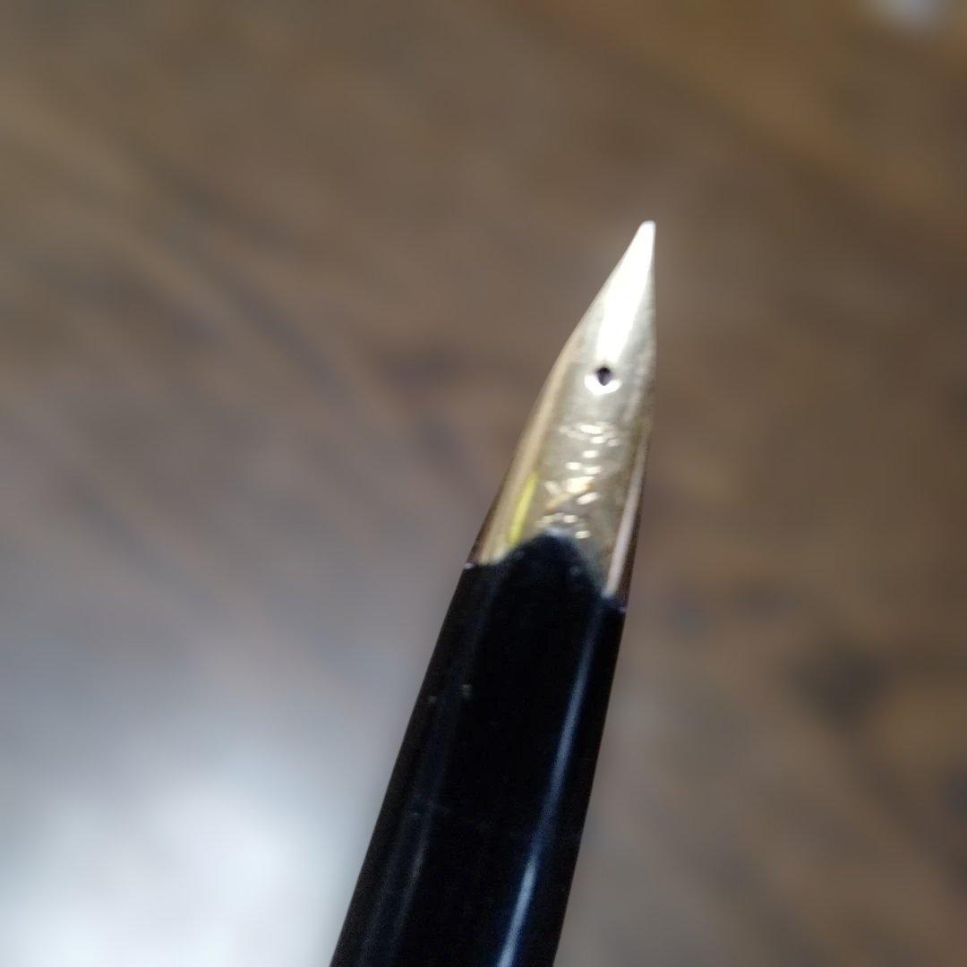 PILOT Elite 黒 万年筆 2本18Kscript　&　14K−585Ｆ