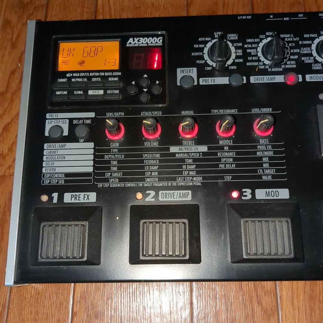 KORG AX3000G ギターマルチエフェクター