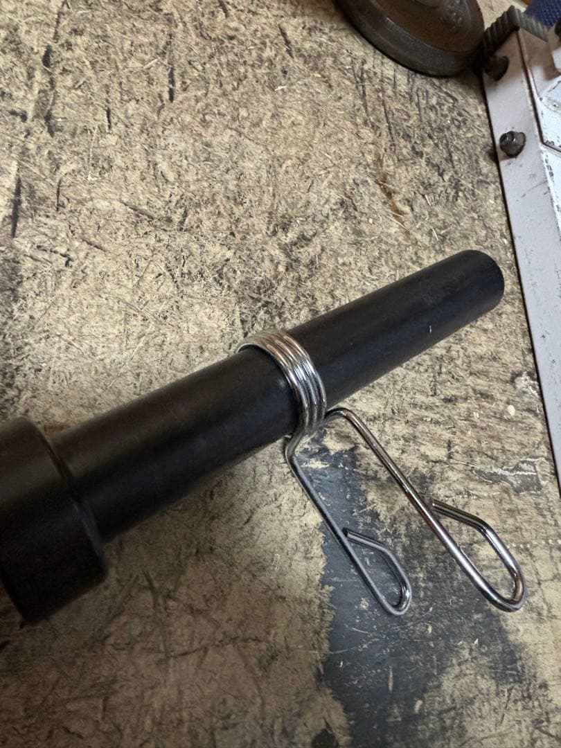 セーフティースクワットバー　50mmプレート用　スプリングカラー付き