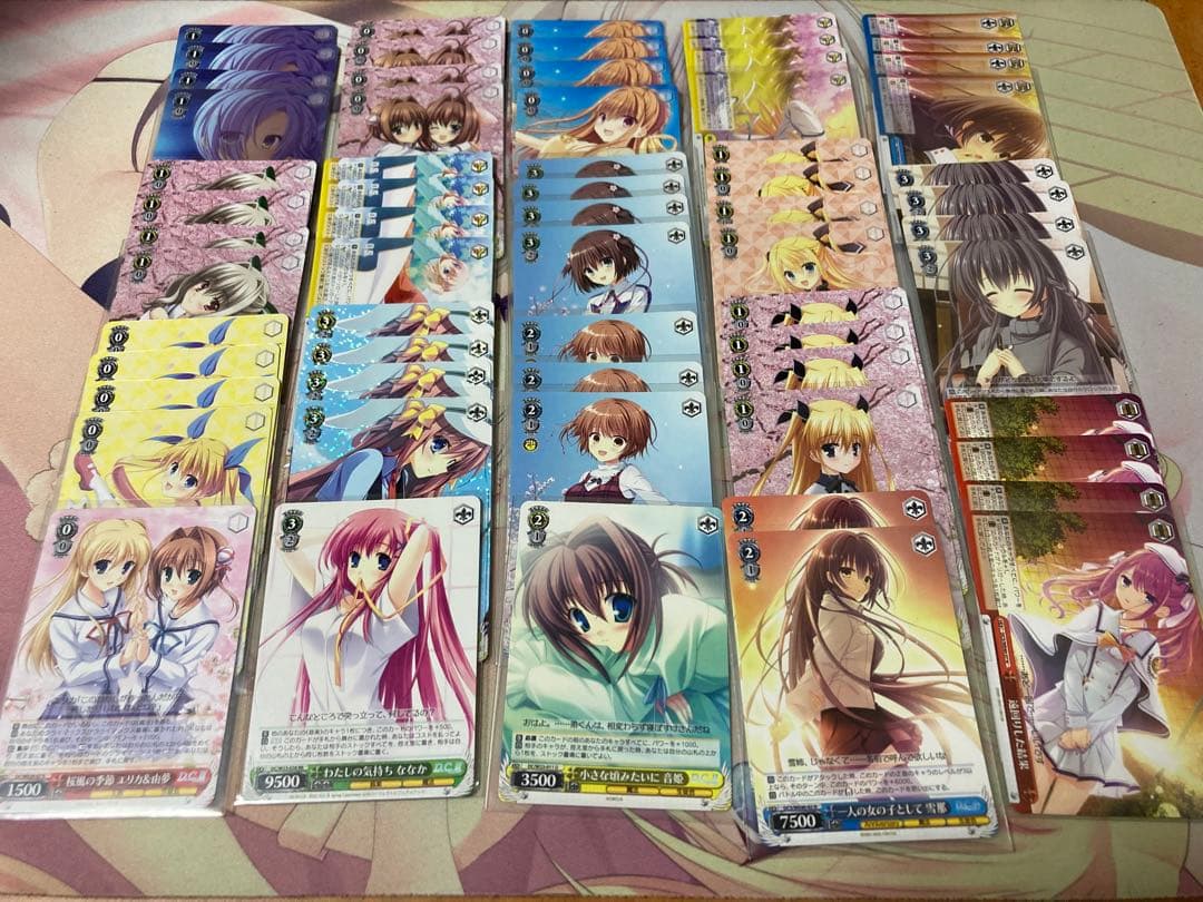 カ*オ様 ヴァイスシュバルツ　ダ・カーポ　デッキ＋パーツまとめ売り　バラ売り不可