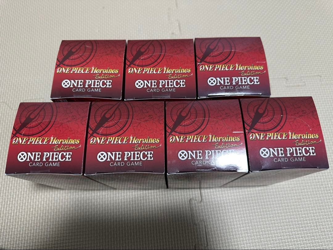 ワンピースカードゲーム ヒロインズエディション　未開封7BOX テープ付き