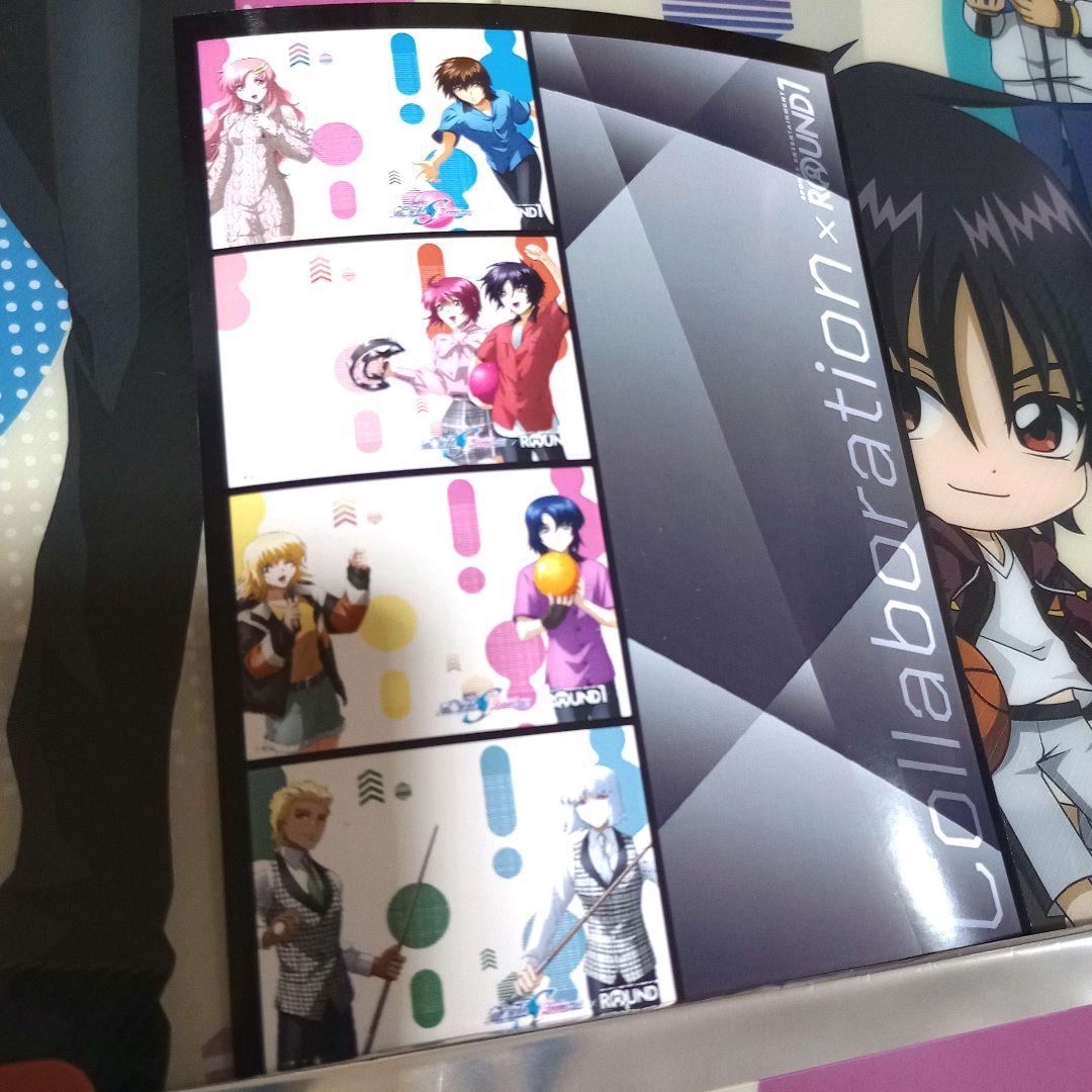 ガンダムSEED　FREEDOM　ラウンドワン　クリアファイル　アスラン　特典