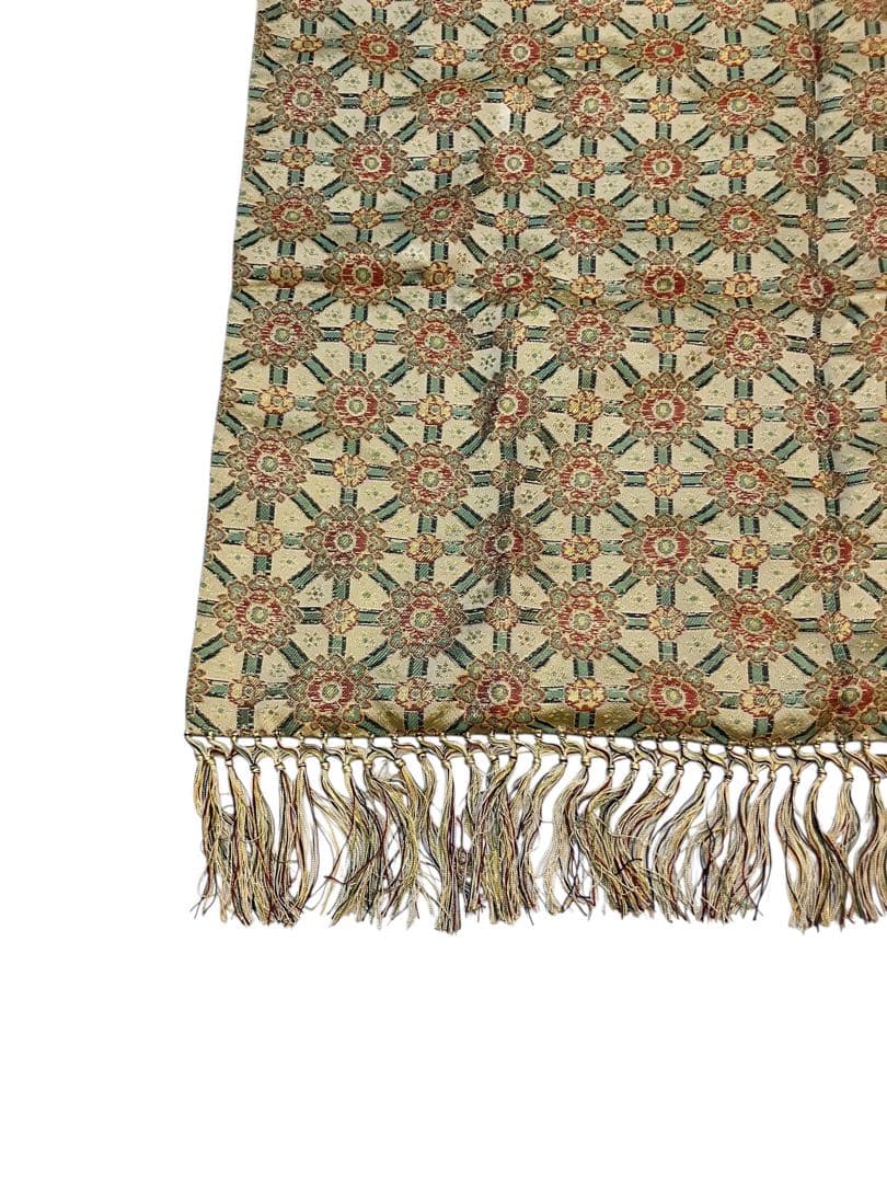 龍村美術織物　小蜀紅錦テーブルセンター　3号　60x110cm 絹100%