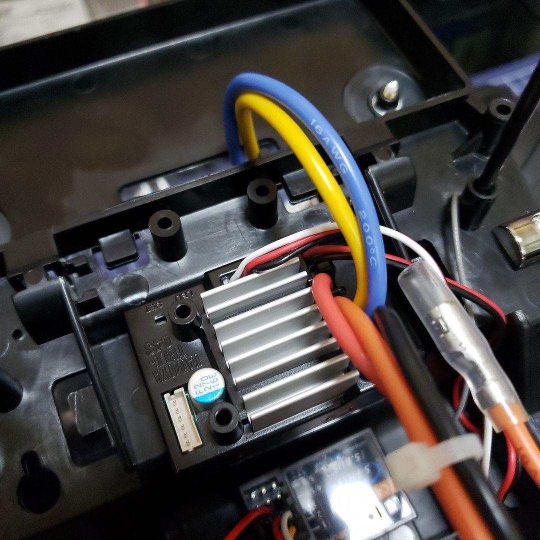 タミヤ 1/12 ランチボックス ブラックエディション ESC サーボ付き