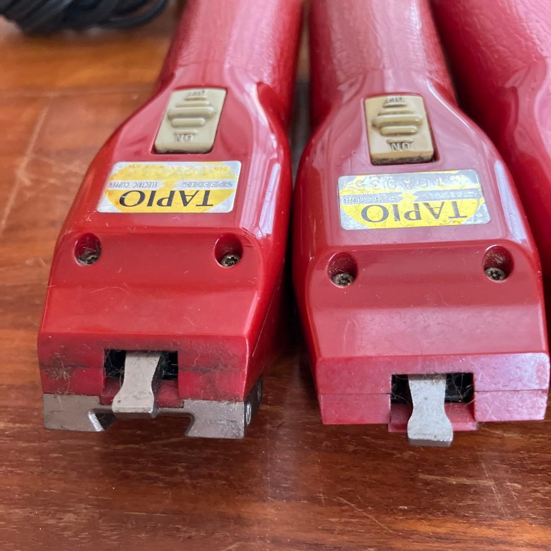 TAPTO バリカン 4台セット ☆ジャンク品☆