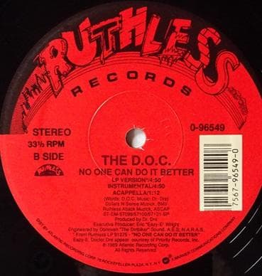 洋楽 THE D.O.C./IT'S FUNKY ENOUGH (US 12\")