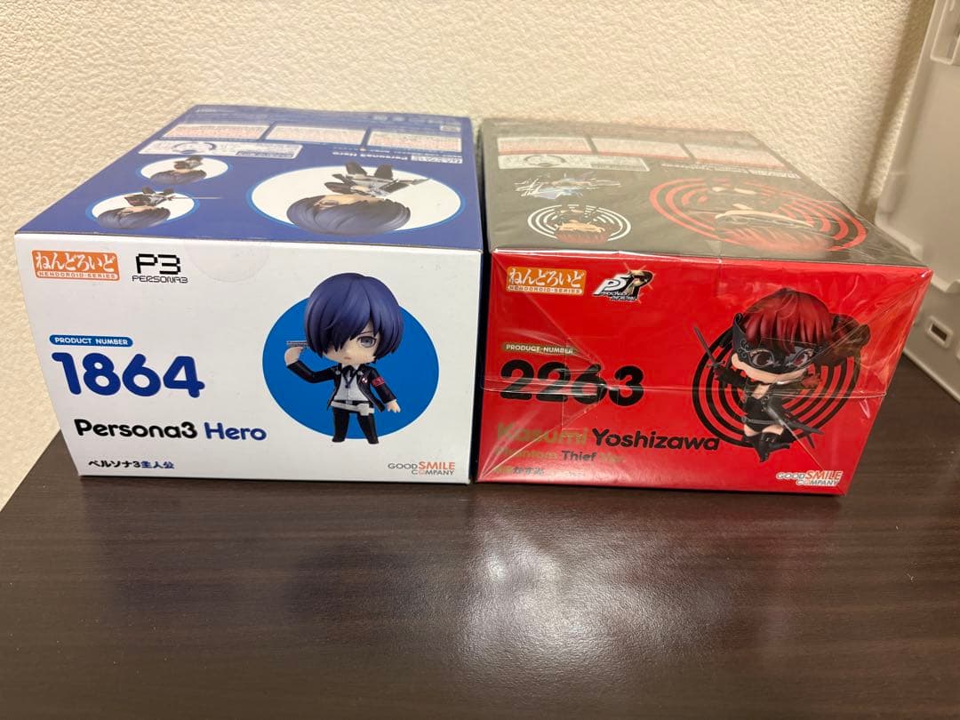 ねんどろいど　ペルソナ3 主人公 ペルソナ5ロイヤル 芳澤かすみ