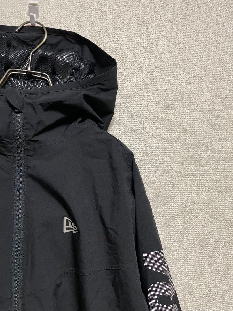 ★セットアップ★ ニューエラゴルフ レインウェア（ジャケット&パンツ） 黒 L