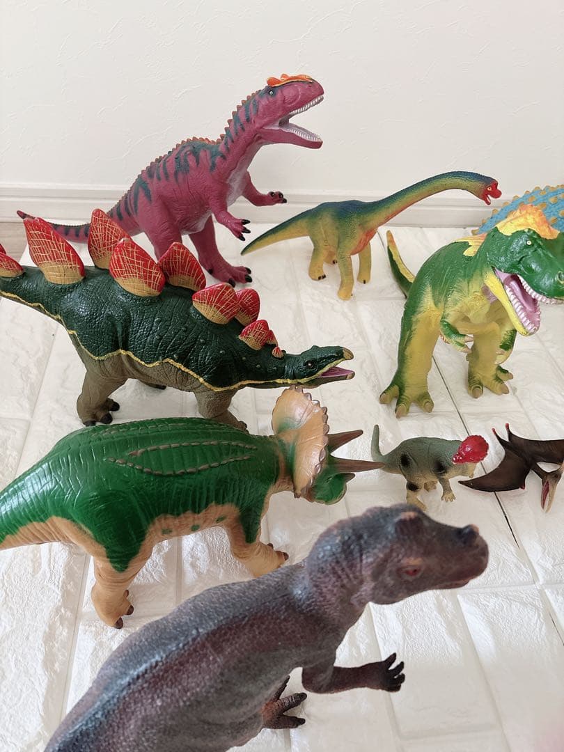恐竜フィギュア ビニールモデル　まとめ売り