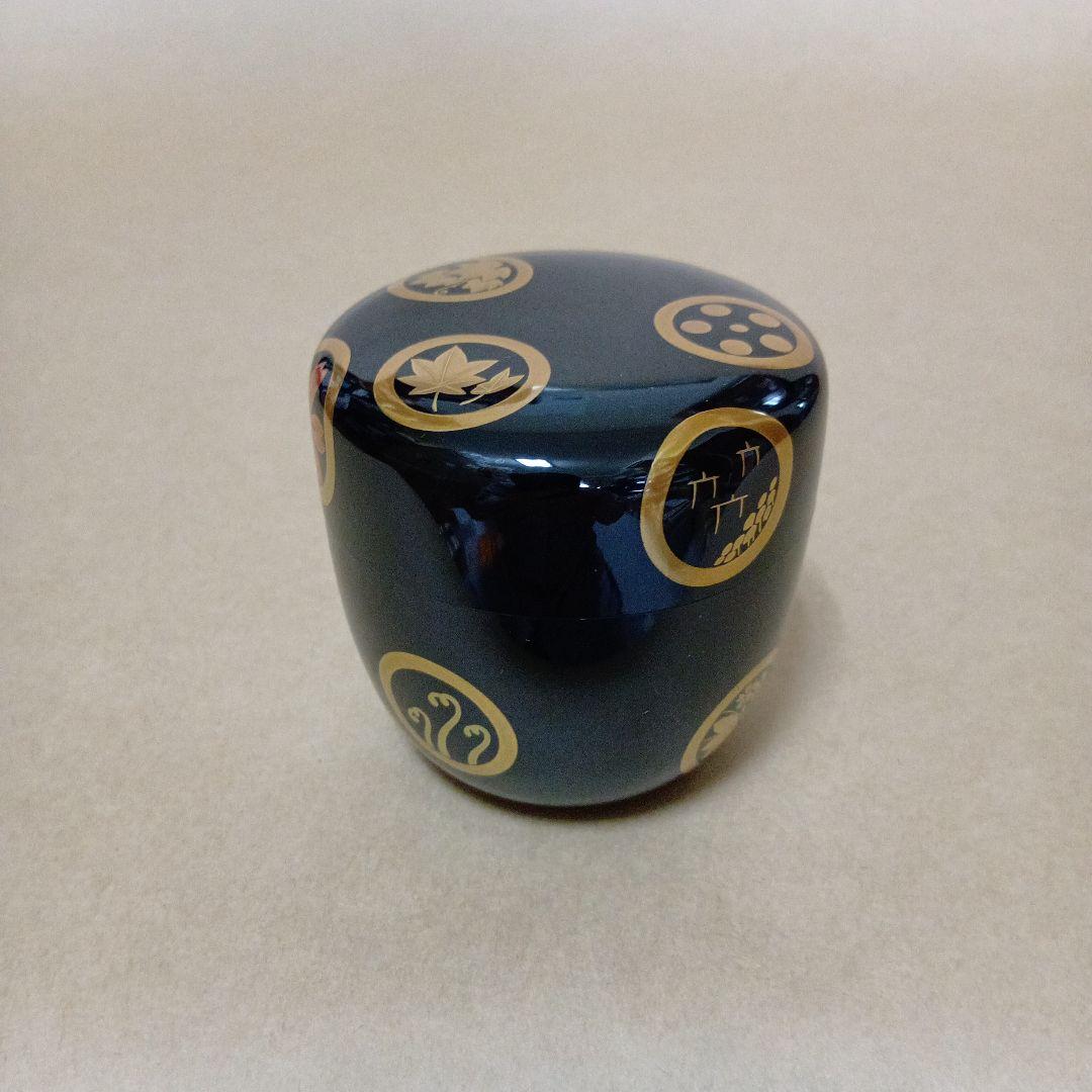 茶道具　大棗春秋丸紋蒔絵