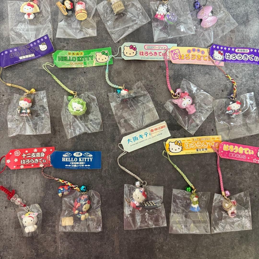 ご当地キティ 根付け ファスナーマスコット その他まとめ売り 約160点