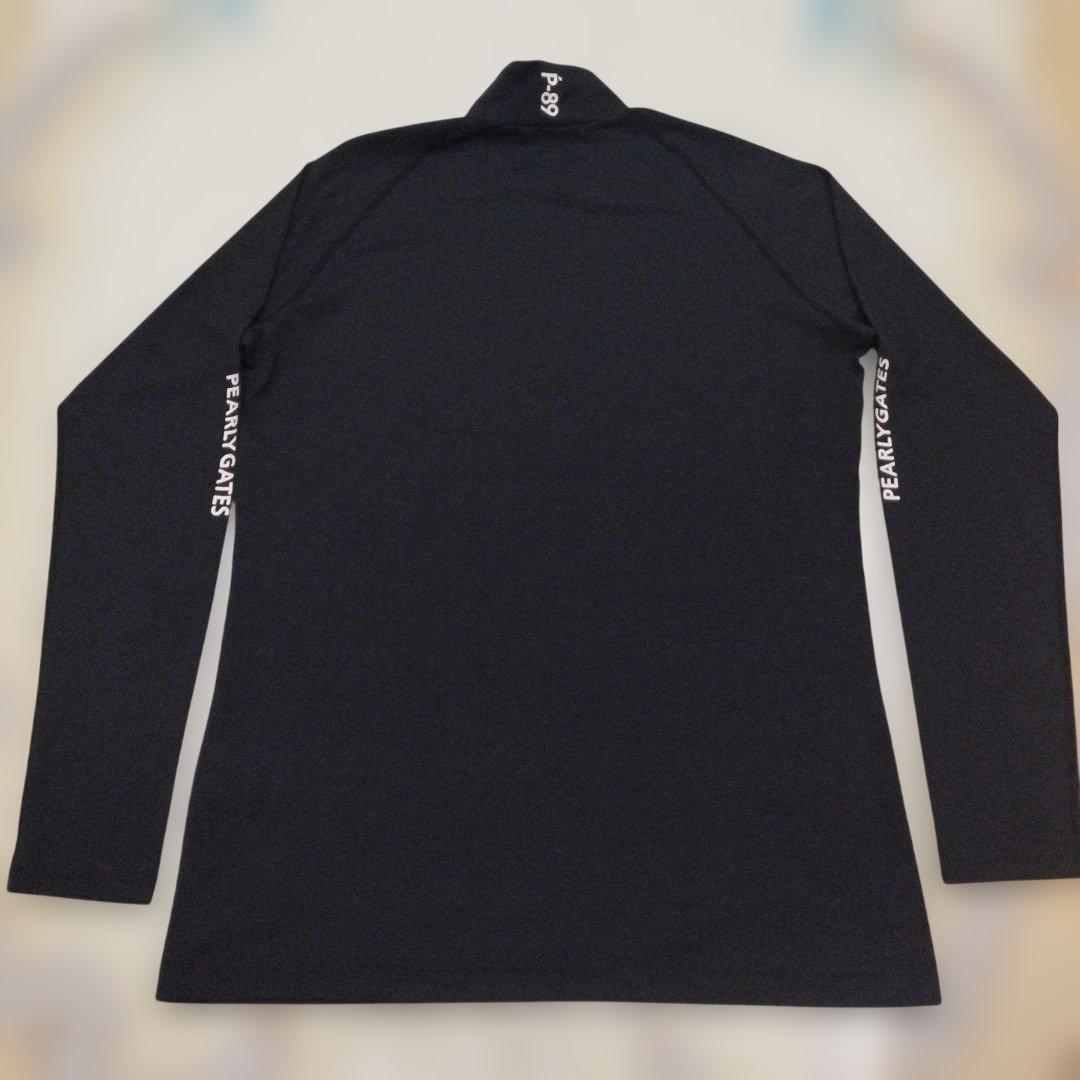 パーリーゲイツタグ付き新品未使用　長袖シャツ　モックネック　　冬春用サイズ(7)