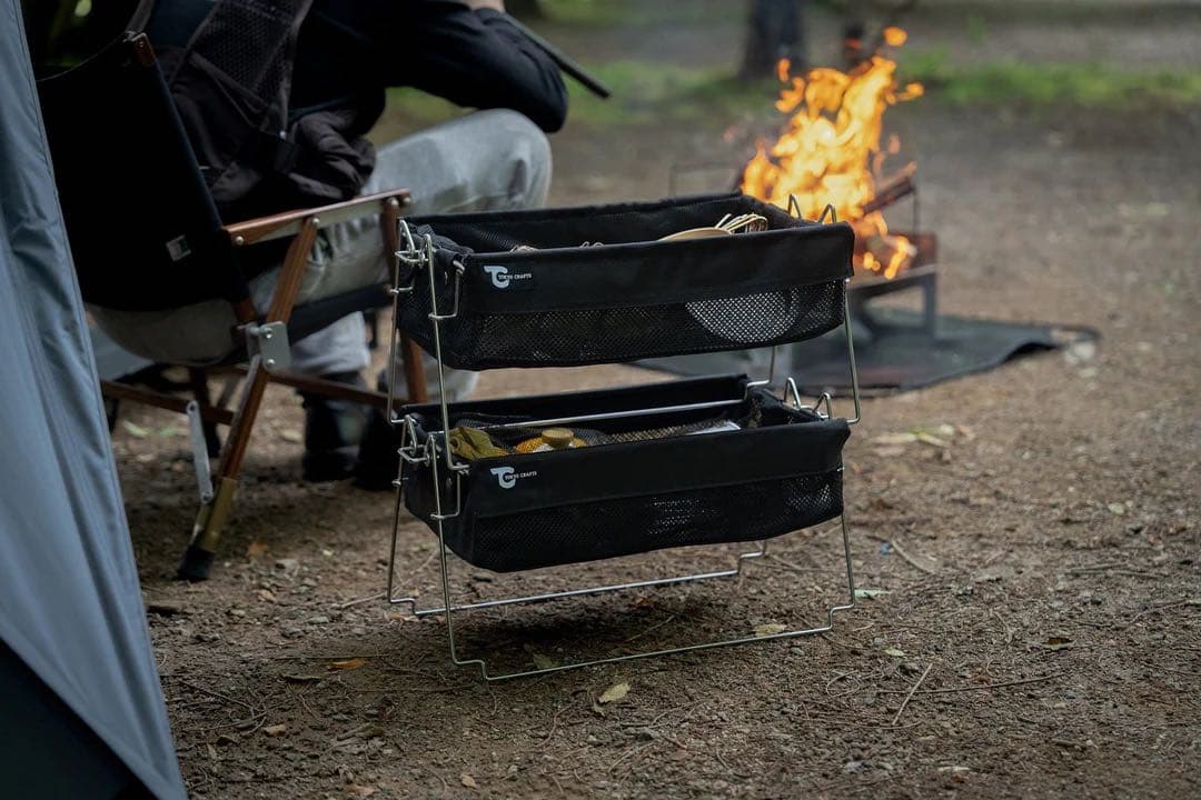 TOKYO CRAFTS バケットシェルフメッシュ　2点セット