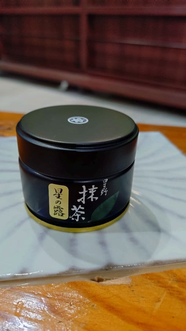 ゲリラ企画！入荷未定！星野製茶園・星の露抹茶２０グラム５個✕ミニシェイカー付き