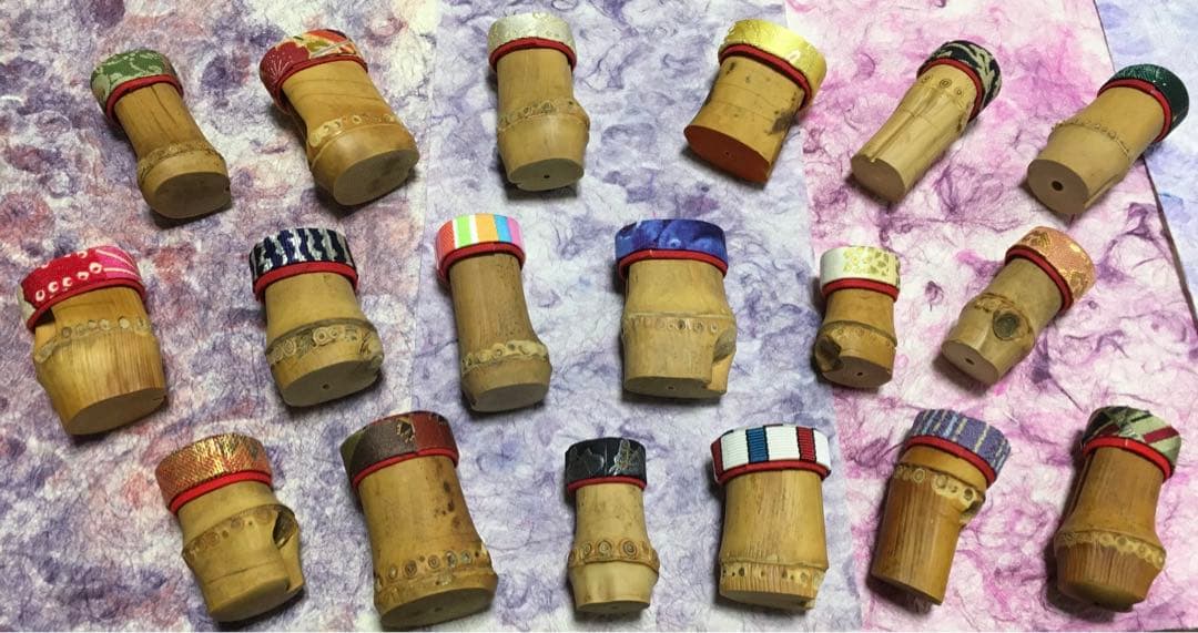 竹根印材セット (18顆) ①