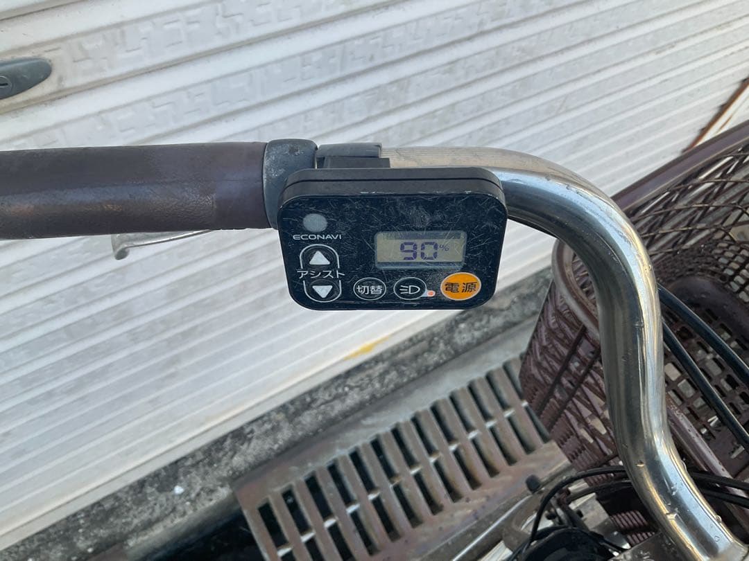 パナソニック最新機種電動アシスト自転車viviDX26インチブラウンボディー