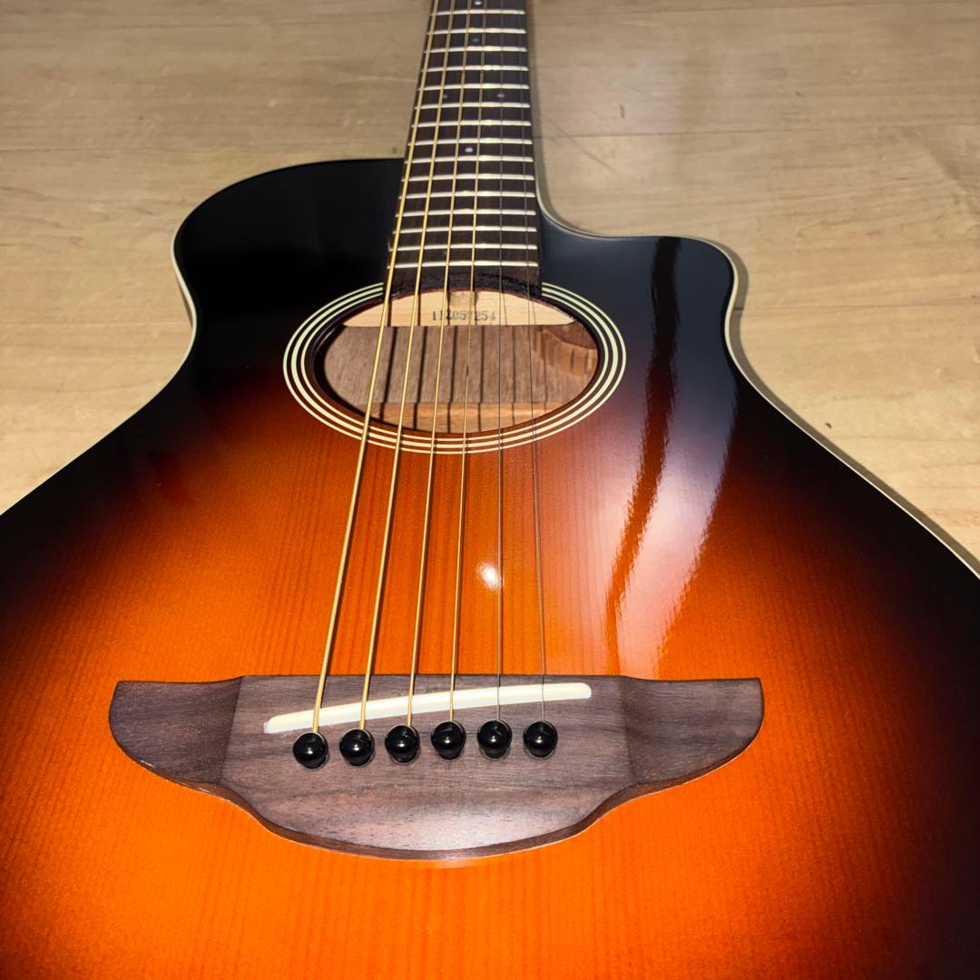 美品　ヤマハAPXT2 (OVS) ミニ・エレクトリックアコースティックギター