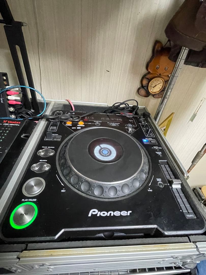 DJセット　Pioneer CDJ-1000MK3 2台+ミキサー+ケース