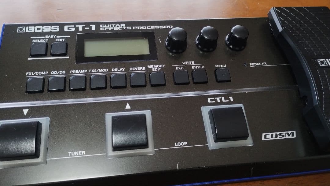 BOSS GT-1 acアダプタ、説明書付 ギターマルチエフェクター