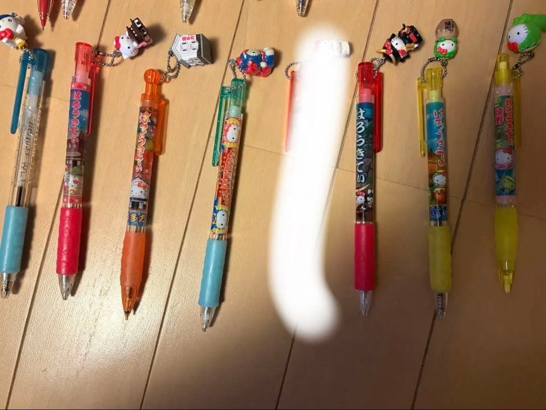 ご当地キティ　ハローキティ シャープペンシル　ボールペン　21本セット