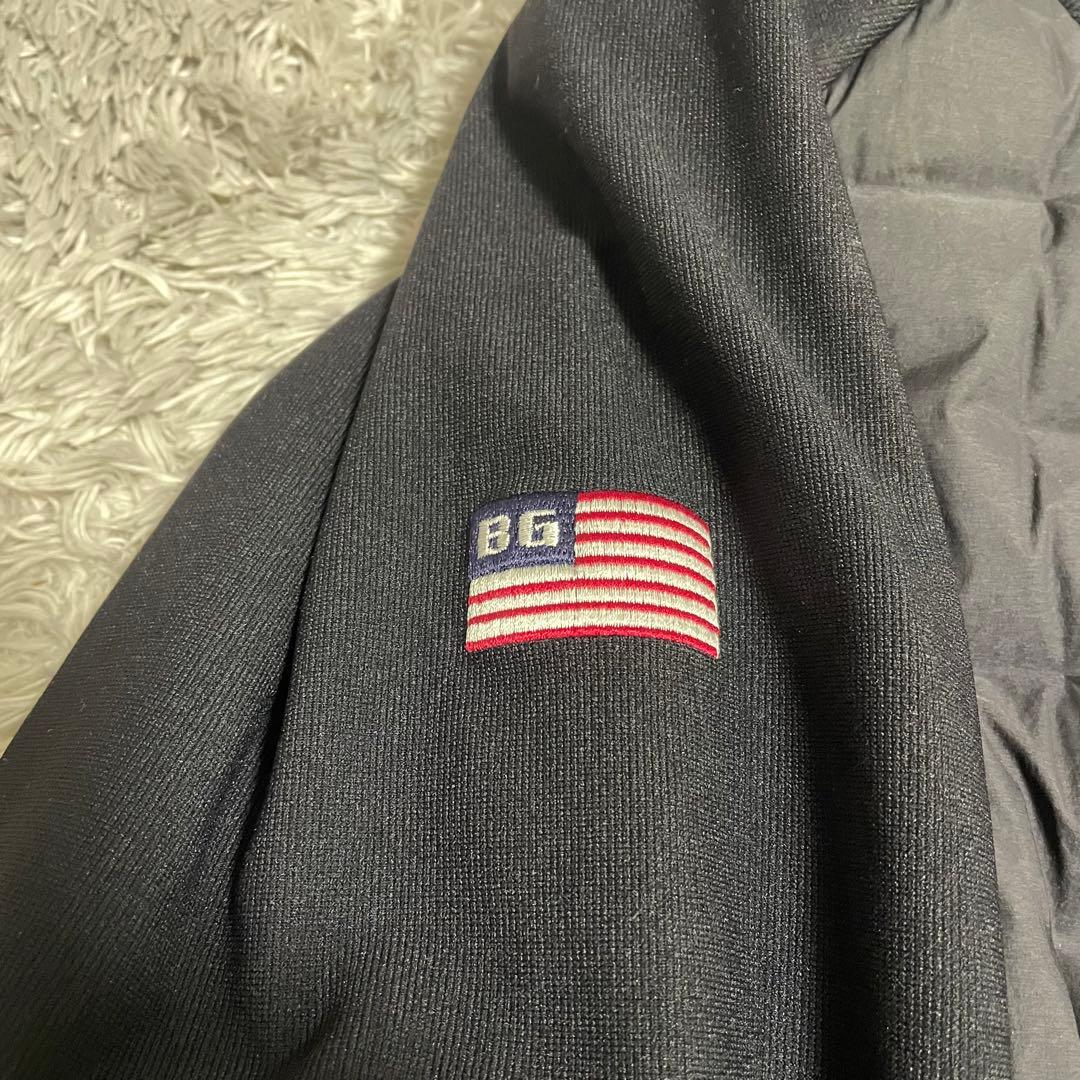 ブリーフィング　ハイブリッドダウン　クルーネック　BRG233M51 サイズM