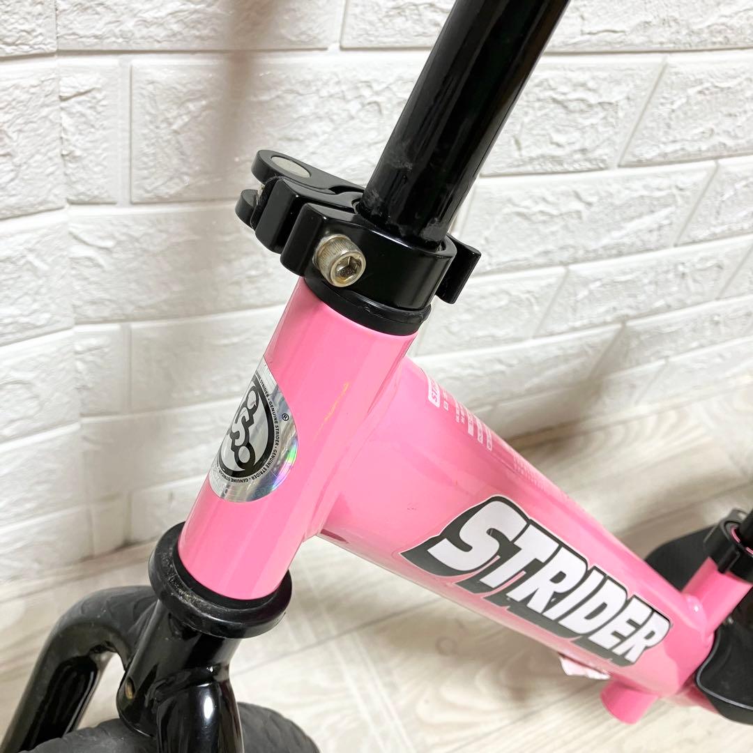 別サドル付き　美品　ストライダー　スポーツ　12インチ　ピンク