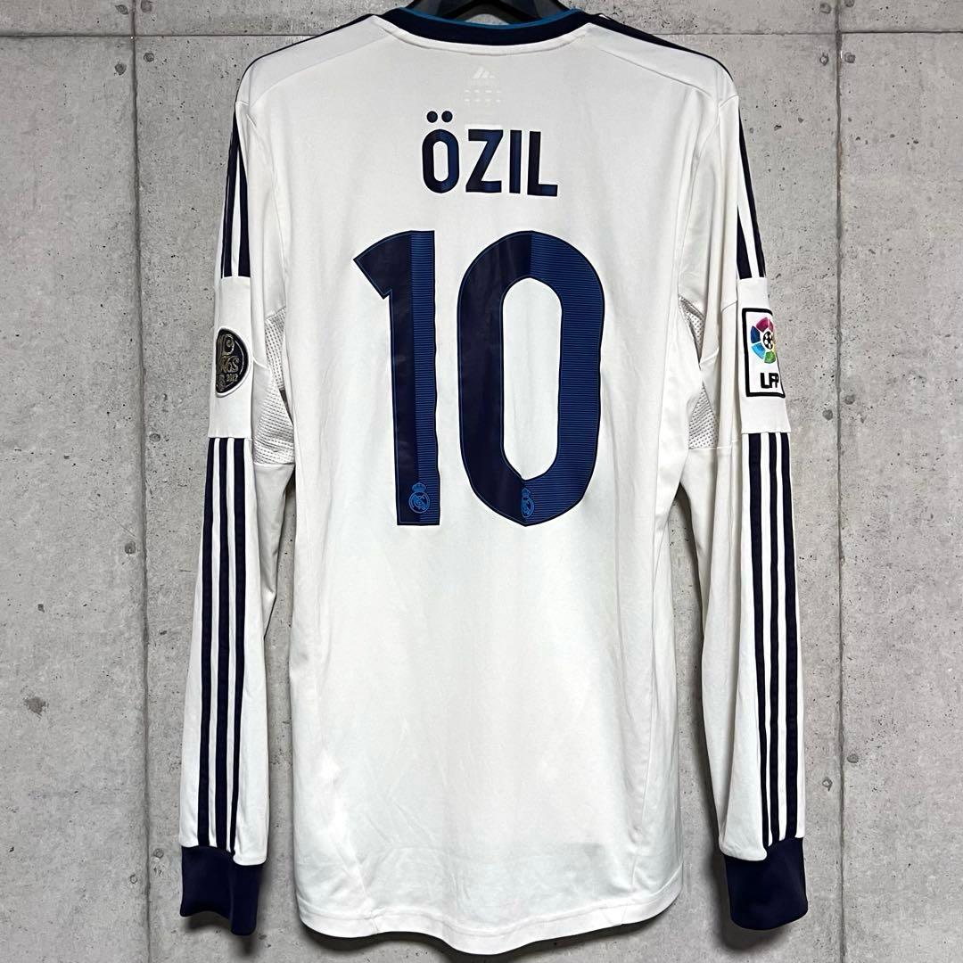【希少/長袖】12/13 レアル・マドリード♯10 エジル【Oサイズ】ホーム