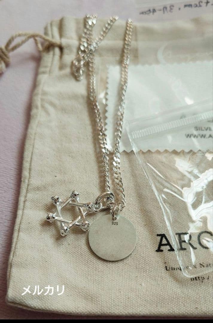 ARGEN+　限定 ASTROシルバーネックレス　チャウヌ