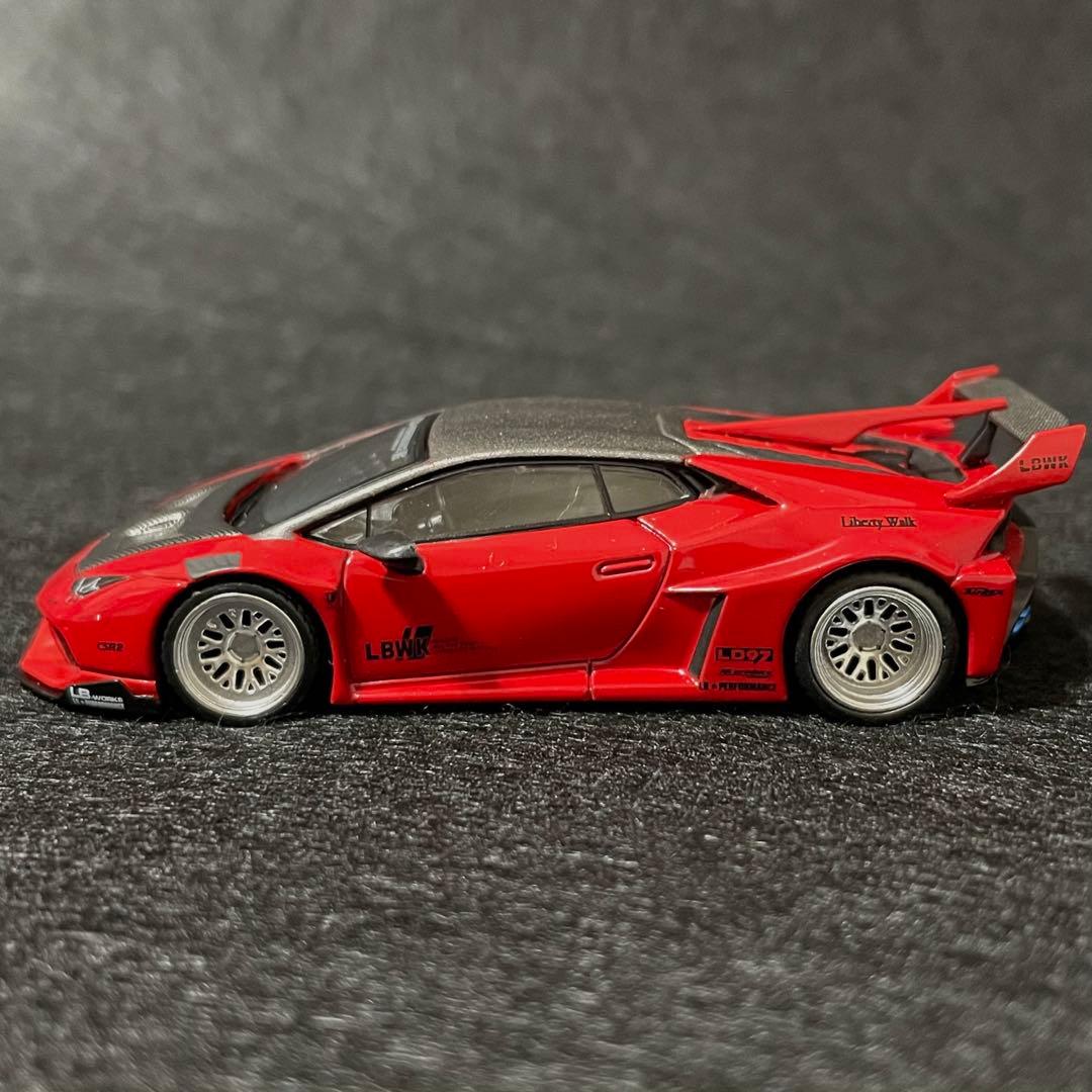 MINI GT 【限定】トイザらスオリジナル134LBWK☆ランボ・ロッソマーズ