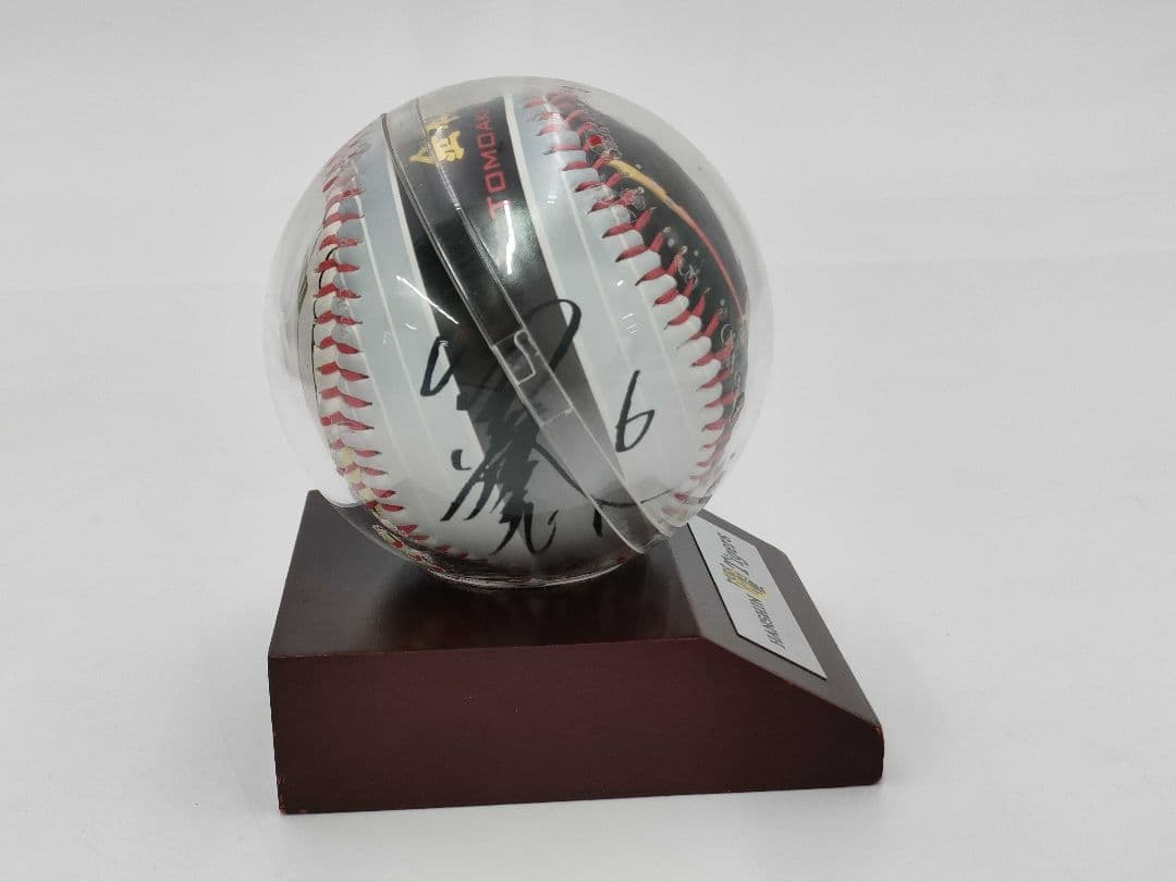 タイガース 金本 サインボールディスプレイ