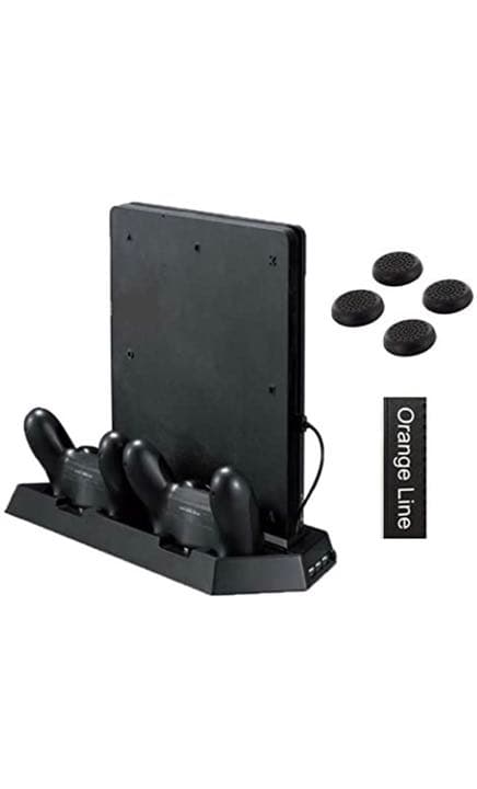 【美品】PS4本体＋カセット2本＋縦置きスタンド付き