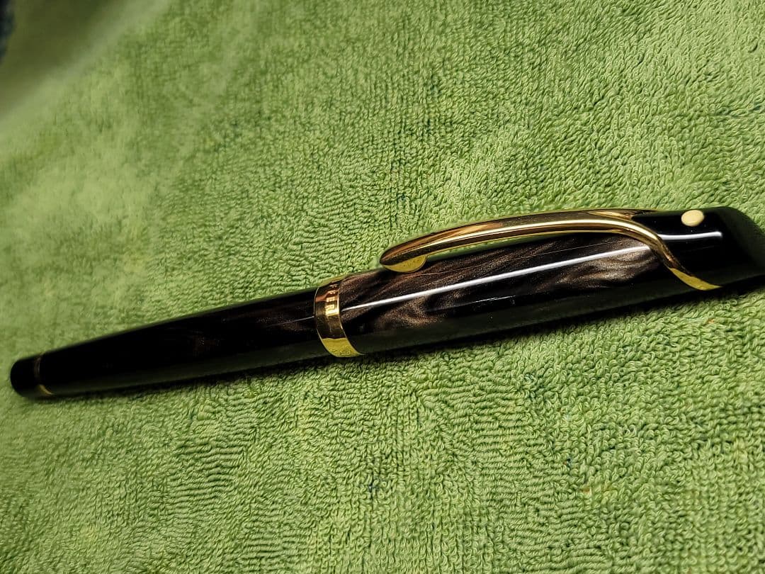 シェーファー万年筆 VLRグロッシーブラウン 美品