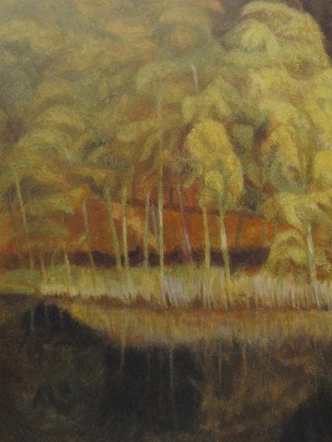 加藤美代三、【嵯峨野】、希少な額装用画集より、新品額装付