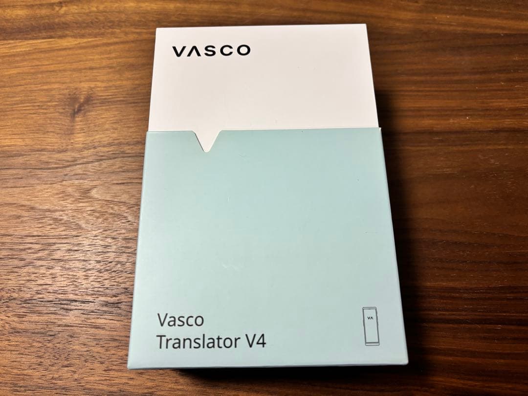 Vasco Translator V4 レッド 翻訳機ほぼ未使用 Wi-Fi不要