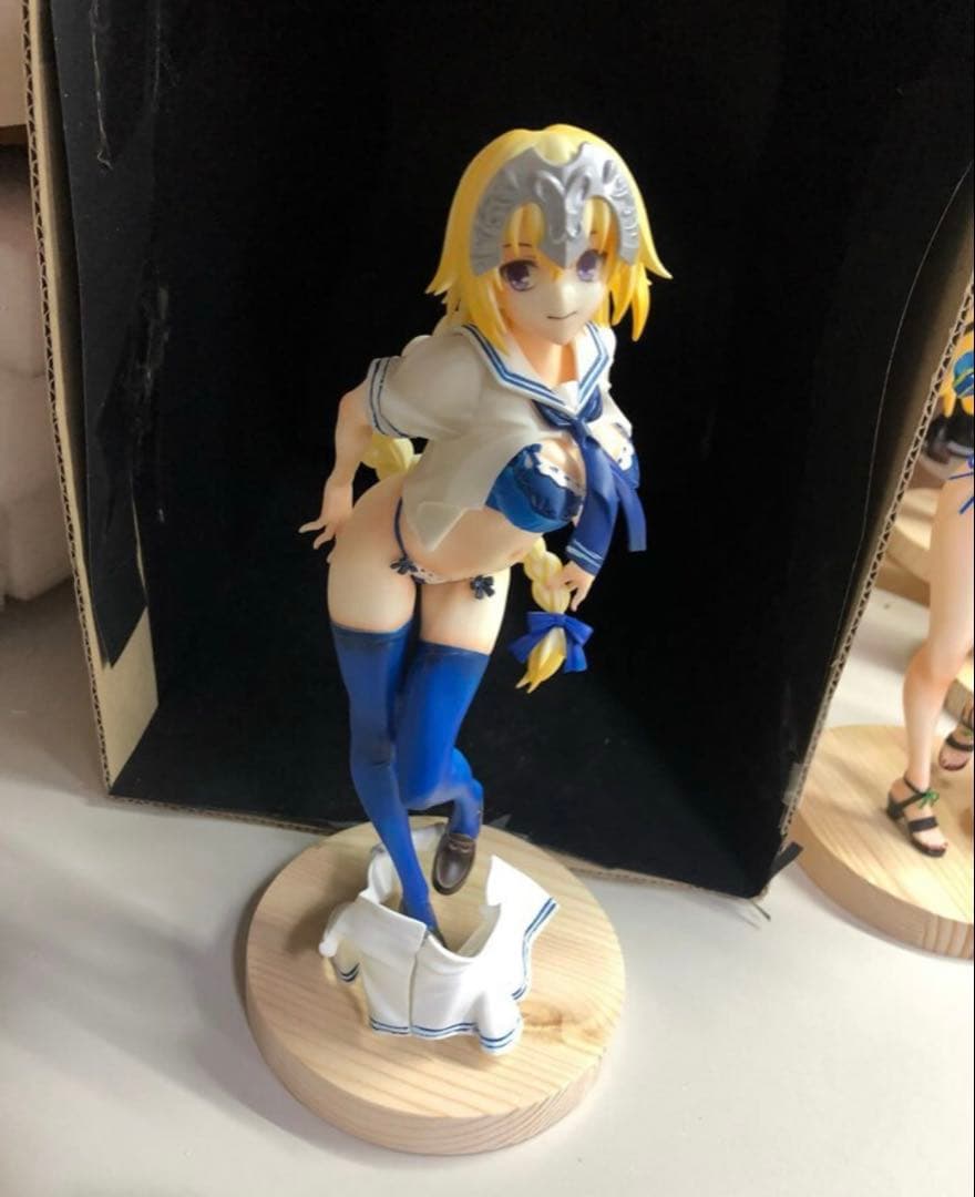 FGO ガレージキット ジャンヌ 制服 塗装済み 完成品