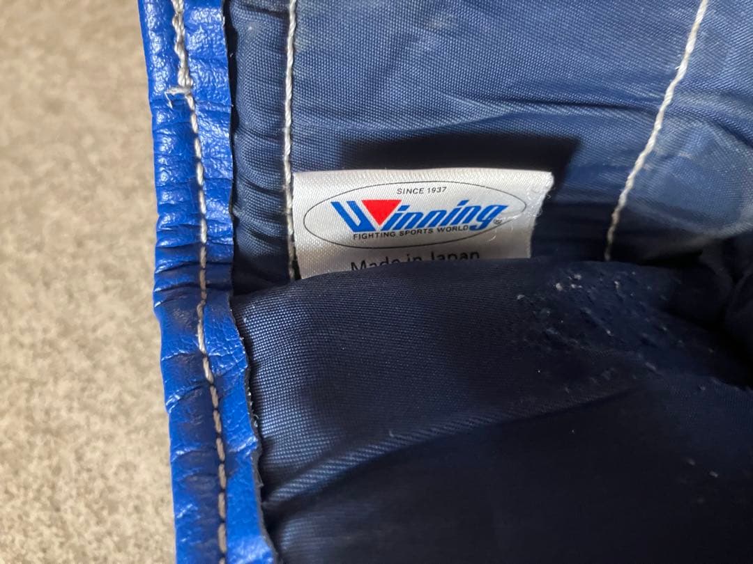 winning ウィニングボクシンググローブ ブルー 8オンス MS-200B