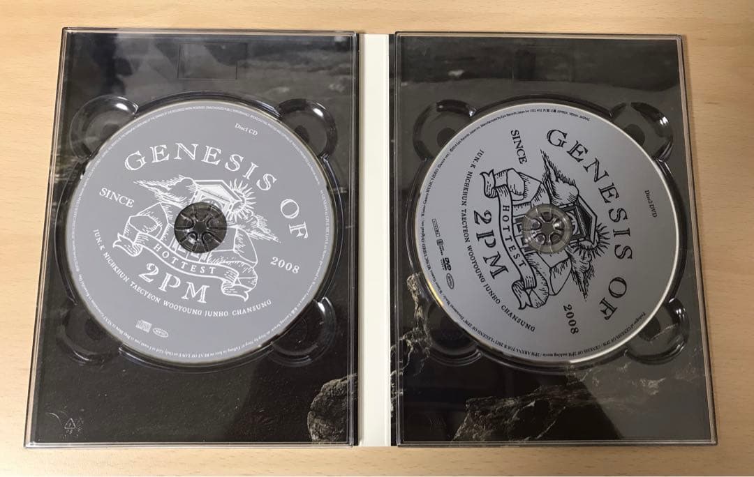 2pm GENESIS OF 2PM コンサートDVD／CD