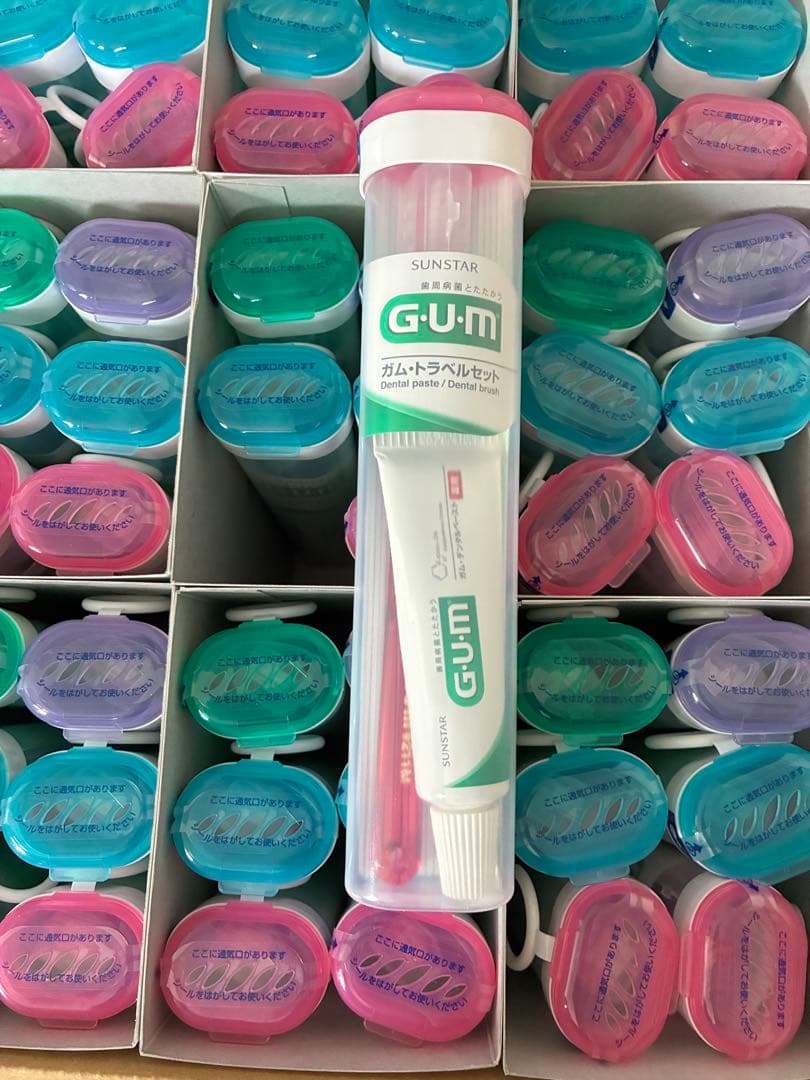 【大量】G.U.M 旅行用歯みがきセット 72セット
