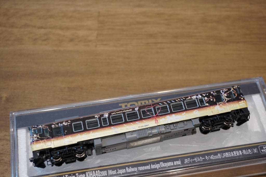 TOMIX キハ40　2007 播但線　「うみやまむすび」号仕様　Ｍ車