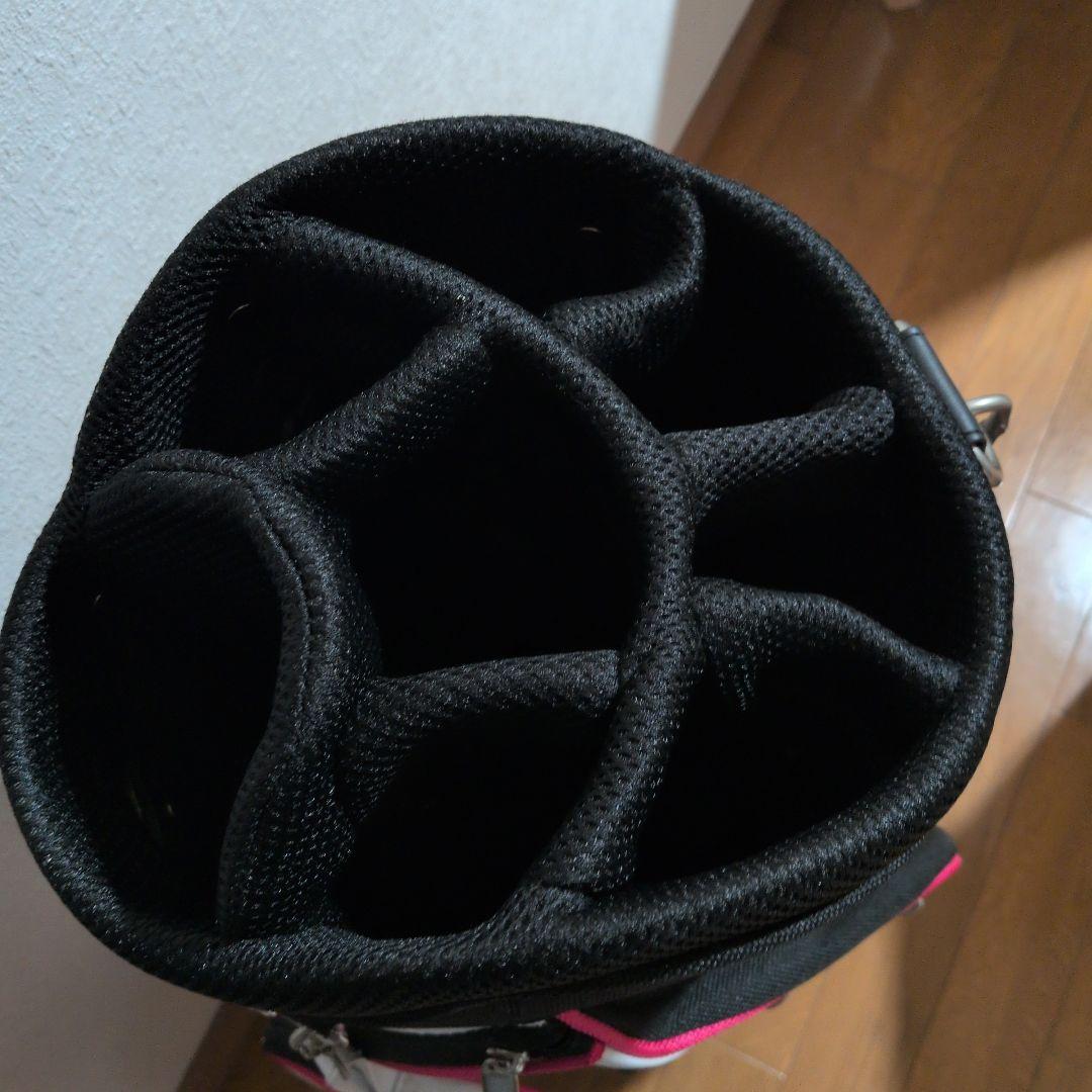 最終値下げ　Cobra キャディバッグ ブラック/ホワイト/ピンク