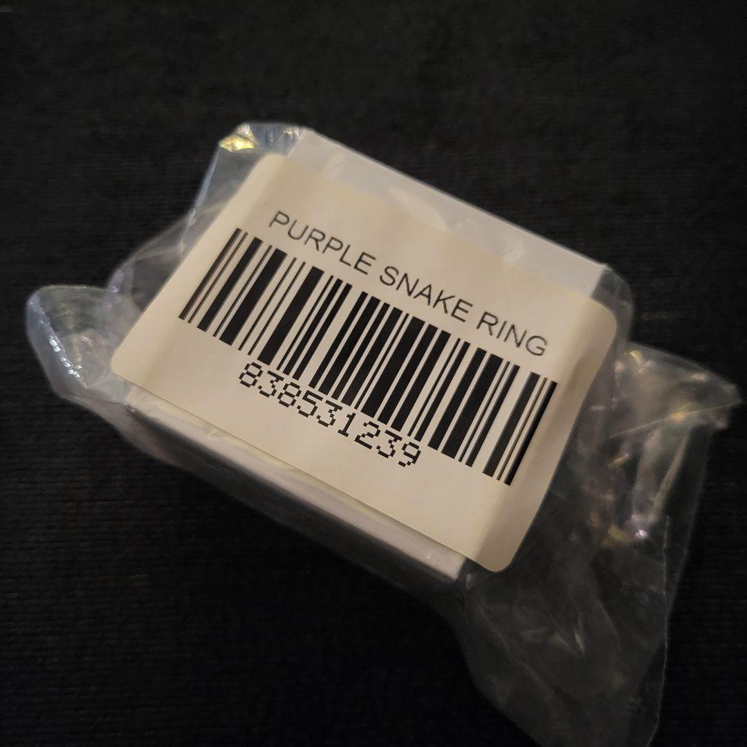 テイラースウィフトTaylor Swift Purple 蛇指輪スネークリング