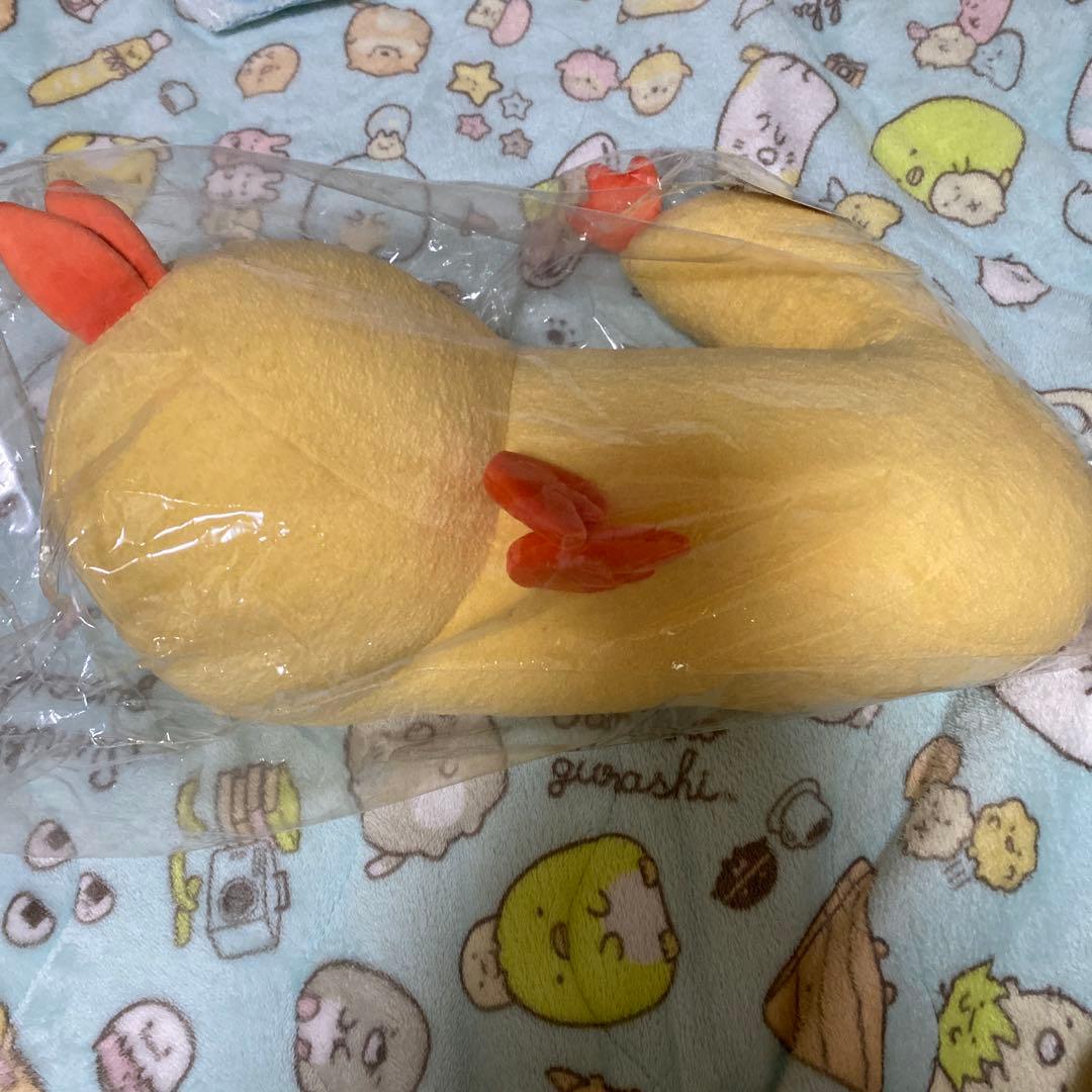 すみっコぐらし スーパーもーちもちぬいぐるみ えびふらいのしっぽ（進化A）