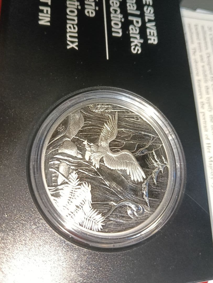 ☆激レア☆2006年カナダ20ドル記念銀貨 国立公園ノース・パシフィック・リム