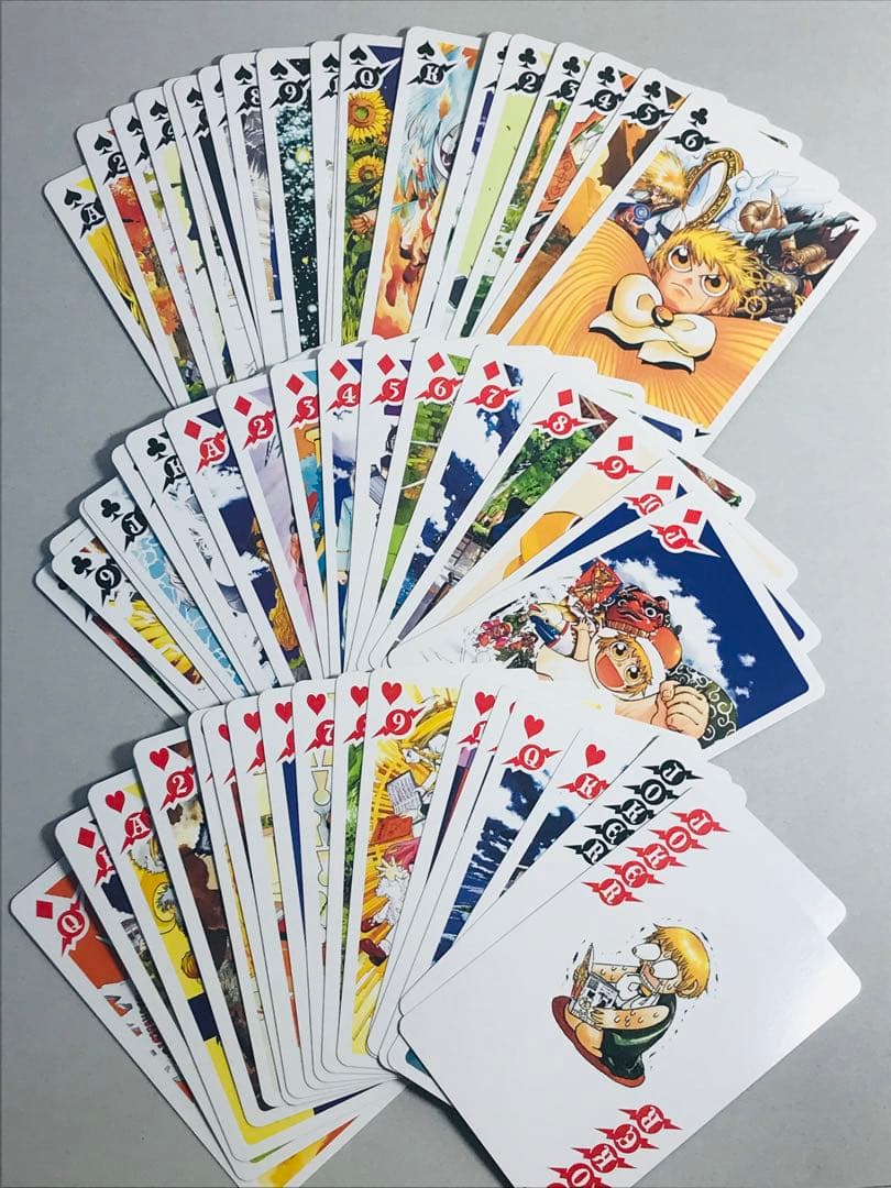 金色のガッシュ　トランプ　少年サンデー　非売品