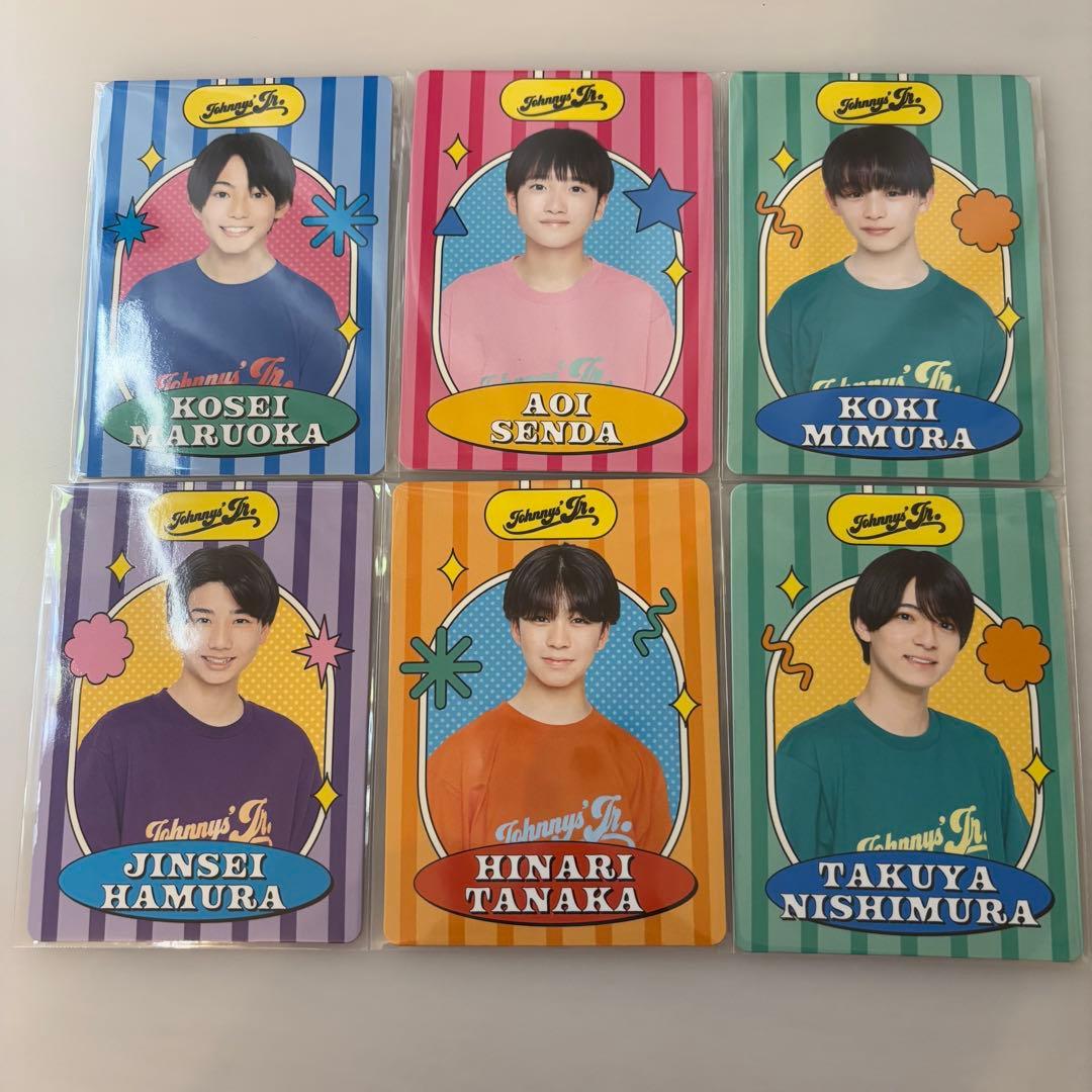 ジャニーズ jr.写真カードセット