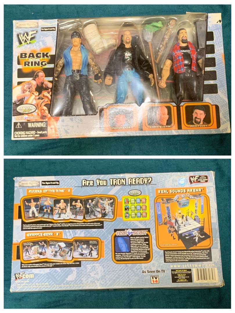難有 WCW ゴールドバーグ ホーガン WWE 欠品　ストーンコールド プロレス