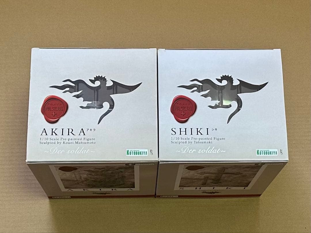 シキ＆アキラ・フィギュア●咎狗の血